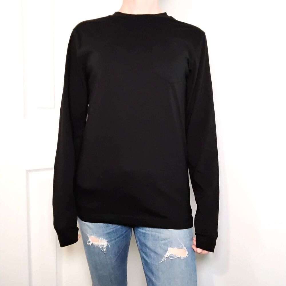 No Boundaries Long Sleeve Tee Size XS Black